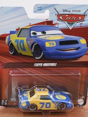 Disney Cars Floyd Mulvihill Gasprin 1:55 Scale Diecast 2021